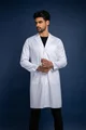 روپوش سفیدآزمایشگاهی مردانه