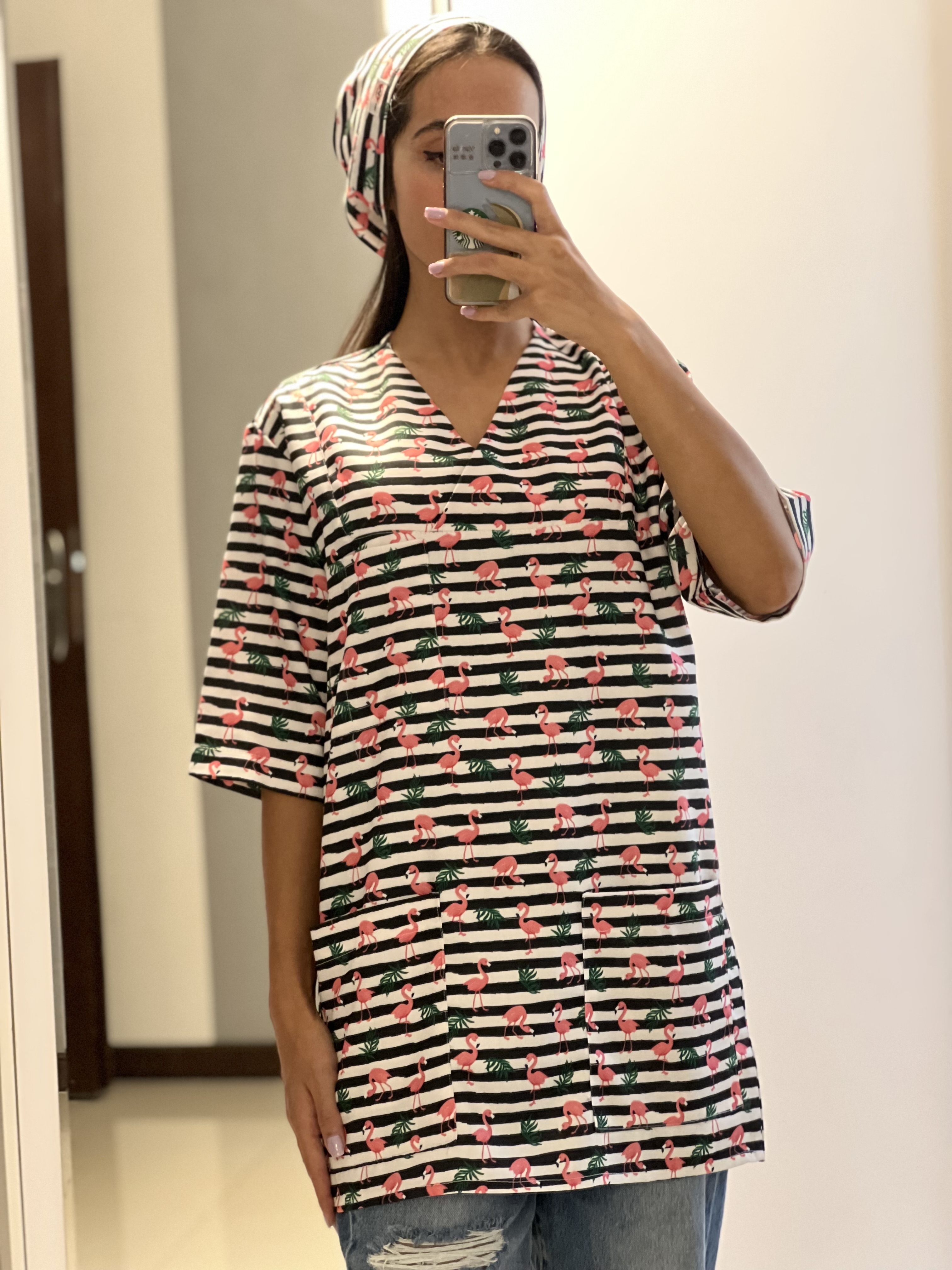 اسکراب تک طرحدار(یونیسکس)