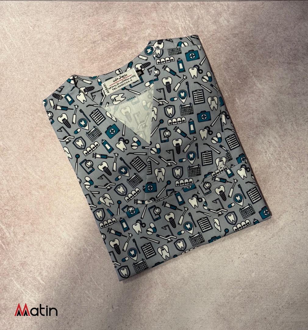 اسکراب تک طرحدار(یونیسکس)