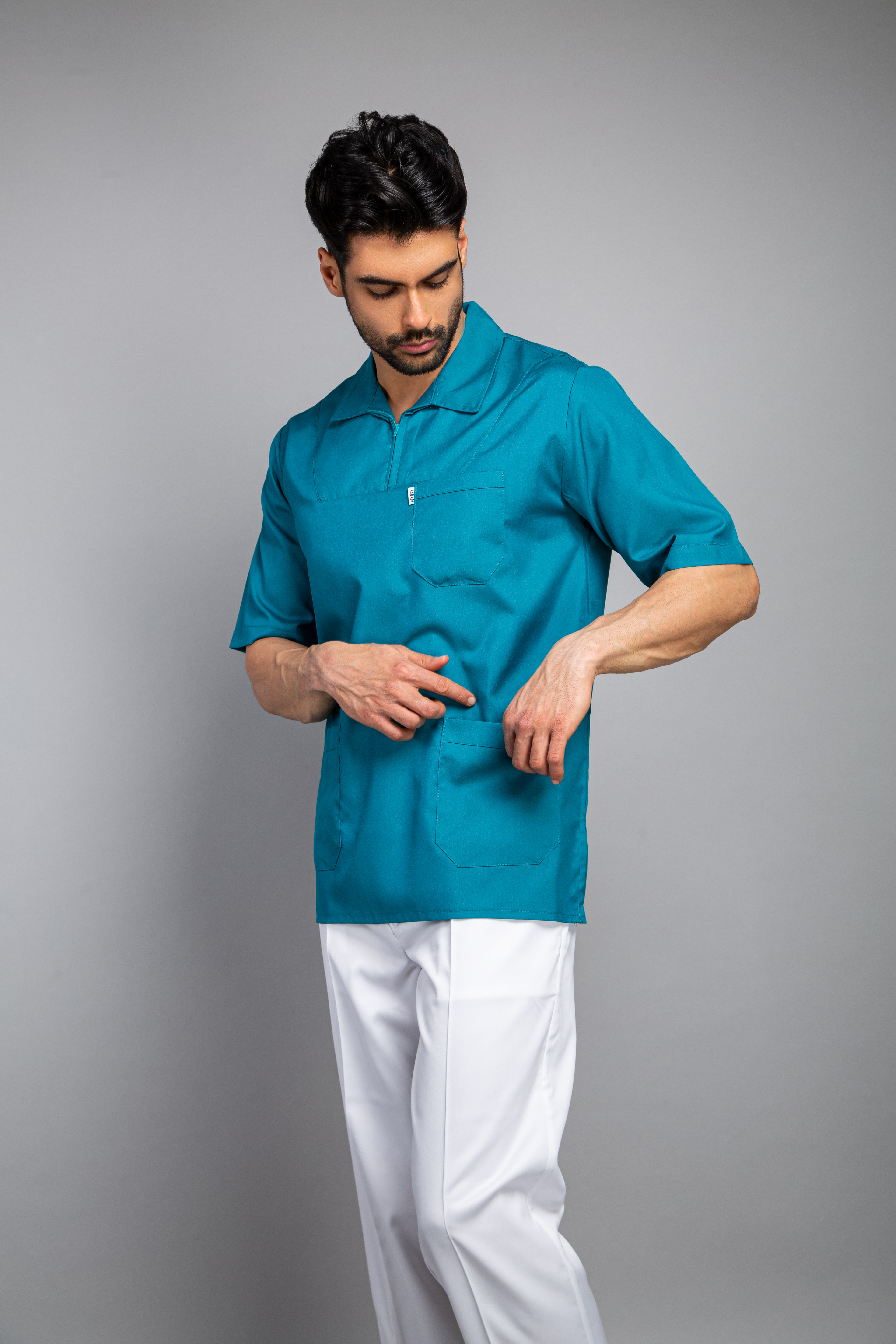 اسکراب تک نیم زیپ کله غازی (یونیسکس)