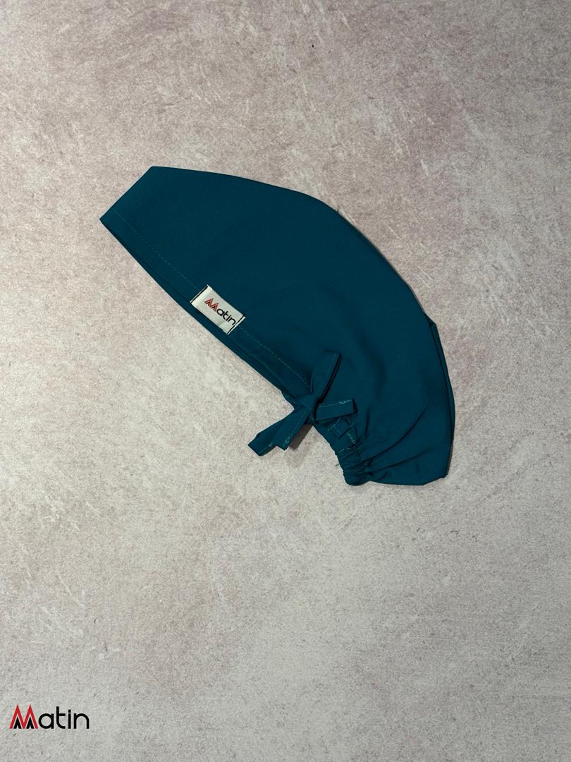 کلاه پزشکی ساده سبز کله غازی