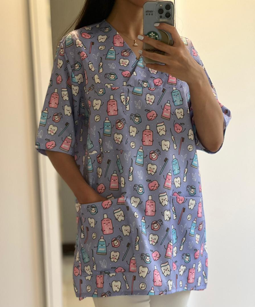 اسکراب تک طرحدار (یونیسکس)